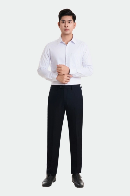 Áo sơ mi nam dài tay công sở form đẹp Thái Hòa 23ASM-995