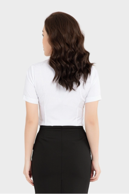 Áo sơ mi nữ công sở ngắn tay Thái Hòa kẻ sọc nhiều màu Cotton ASW0301-R04