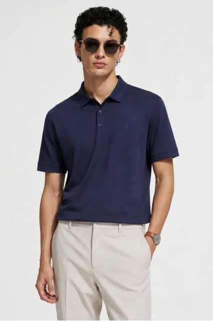 (BST POLO) Áo Polo Nam Trơn Sợi Tre 954 Thái Hoà, Áo Nam, Thiết Kế Basic, Vải Mềm Mịn, Cao Cấp