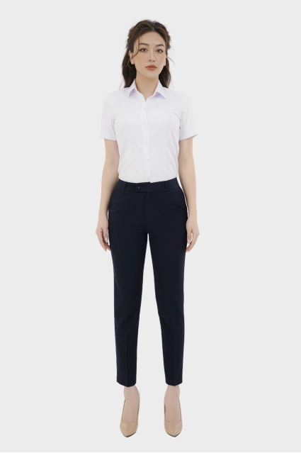 Quần Âu Nữ Công Sở Dáng Dài Ống Đứng - Form Regular QAW1816-R12